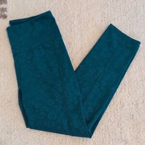 Lilly Pulitzer Green  Weekender Leggings Smooth Stretchy Fit